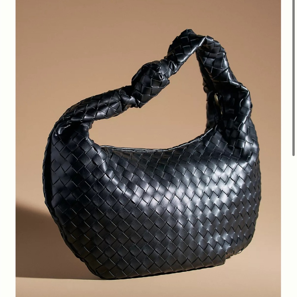 Anthropologie oversized Brigitte satchel by Melie Bianco